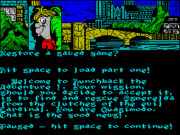 Hunchback - The Adventure (1986)(Ocean Software)